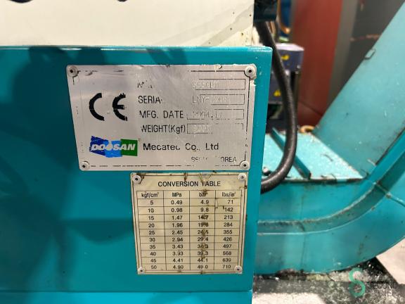 Doosan S 550 LM MET10.636 11 18222